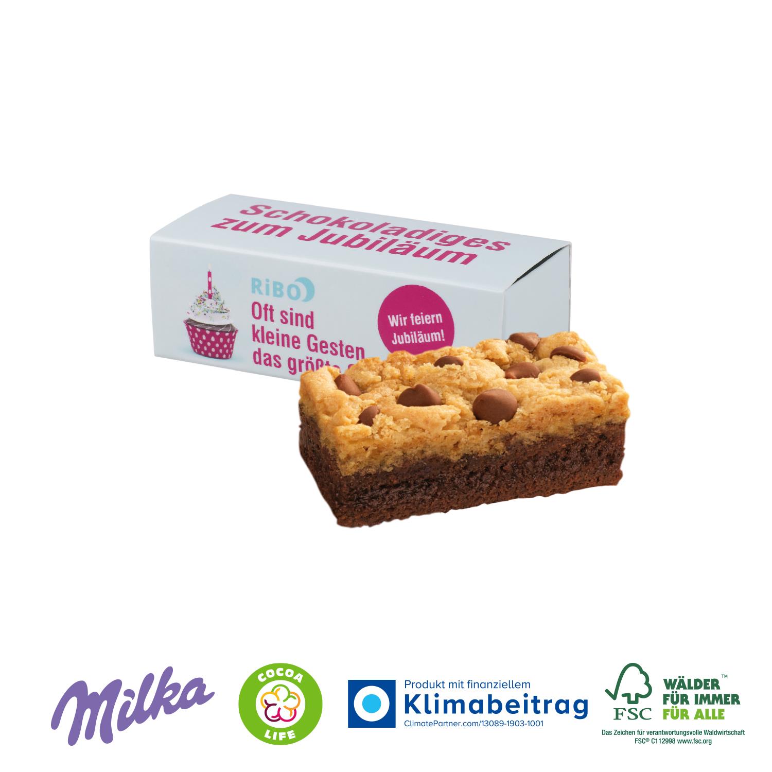 Milka Mini Schoko-Kuchen „Choco Brookie“, Klimaneutral