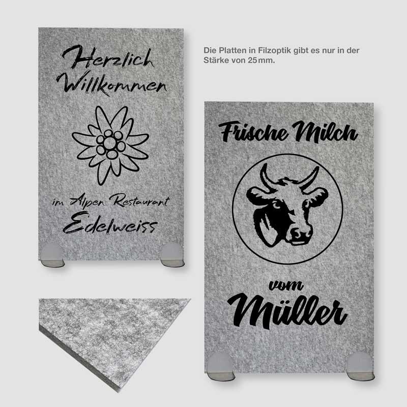 Schallschutzbild 100 x 200 cm wei�